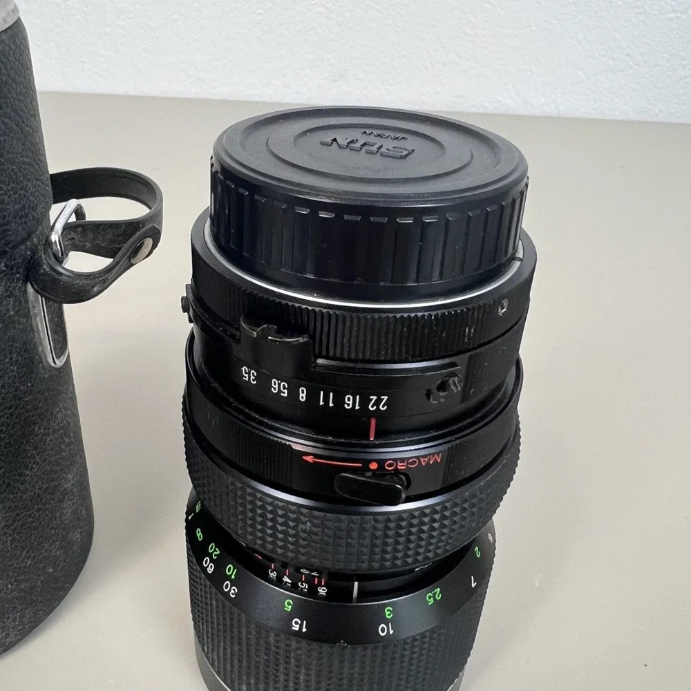 Vintage Sun‎ Zoom Macro 38-90mm 407475 Camera Lens Japan UNTESTED